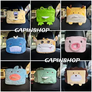 KOTAK TISU ANIMAL // FREE TISU 1pcs Sarung tisu mobil boneka kartun hewan lucu