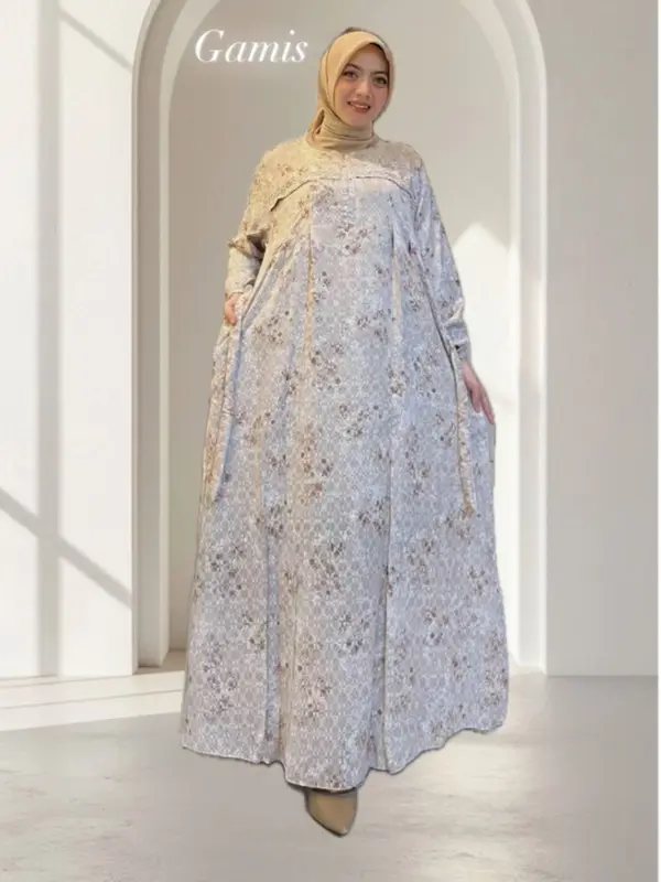 MIDI DRESS JUMBO M L XL XXL LD 100 110 120 130 BUSUI RESLETING DEPAN MOTIF TETA MIDI KEKINIAN MODERN TERBARU 2025 BAHAN PREMIUM COTTON RAYON ADEM TEBAL MOTIF MEWAH DEWASA IBU IBU LEBARAN 2025 BAYAR DI TEMPAT 6