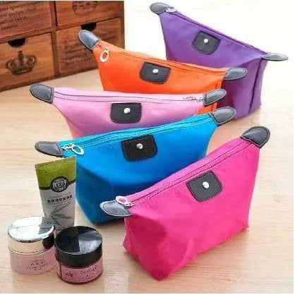 COLORFUL COSMETIC BAG TAS KOSMETIK MURAH ANEKA WARNA ORGANIZER UNIK CA