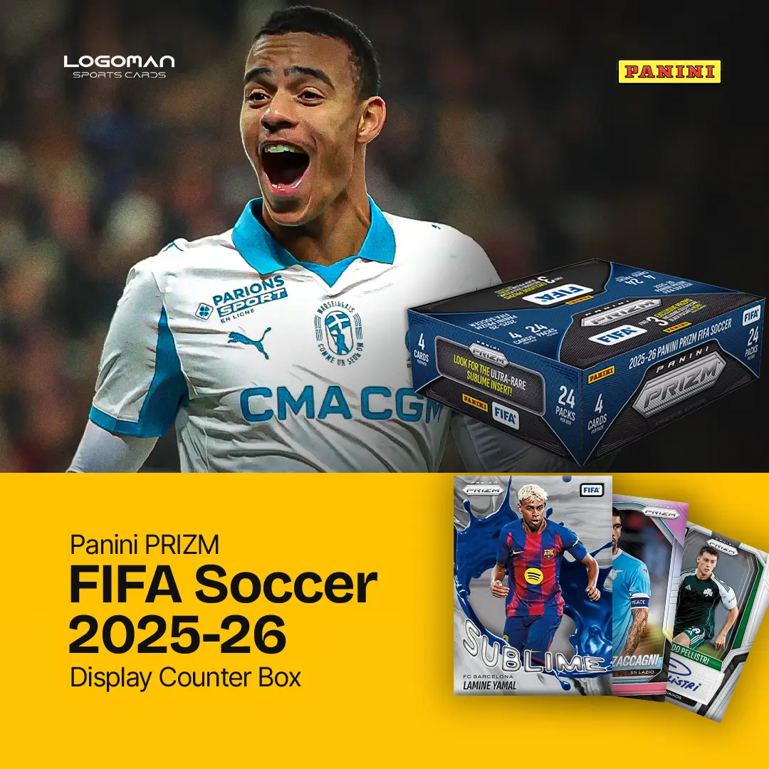 2025-2026 Panini Prizm FIFA Soccer Retail Counter Display Box