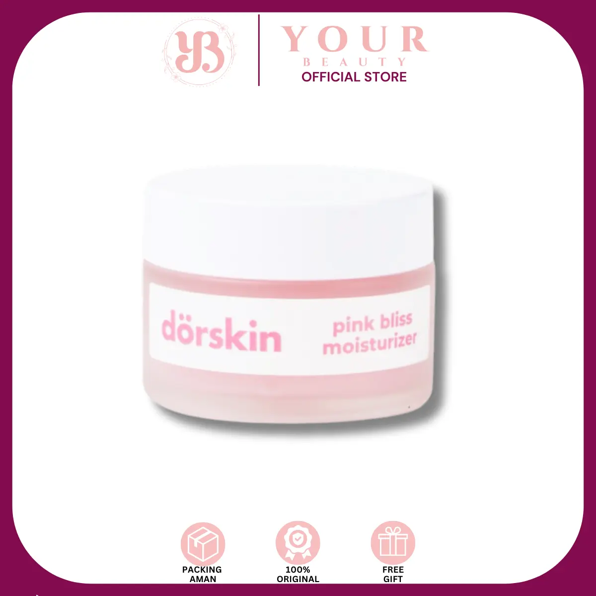 DORSKIN - Pink Bliss Moisturizer / Pelembab