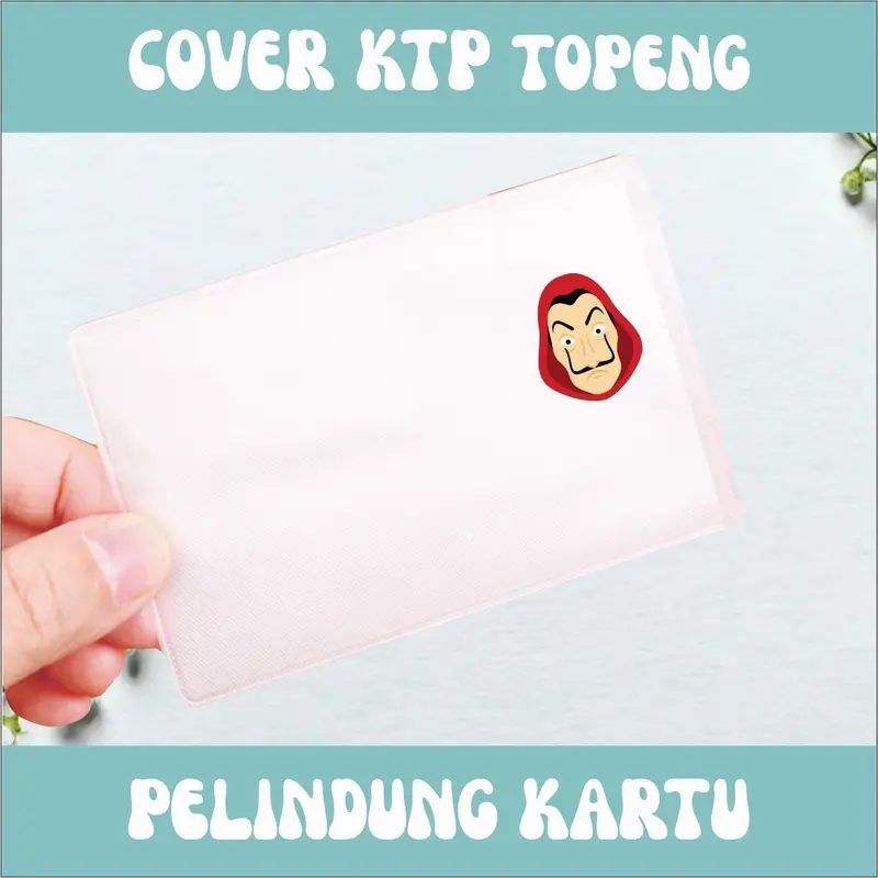 COVER KTP | TOPENG RAMPOK | PELINDUNG KARTU| MASK 2