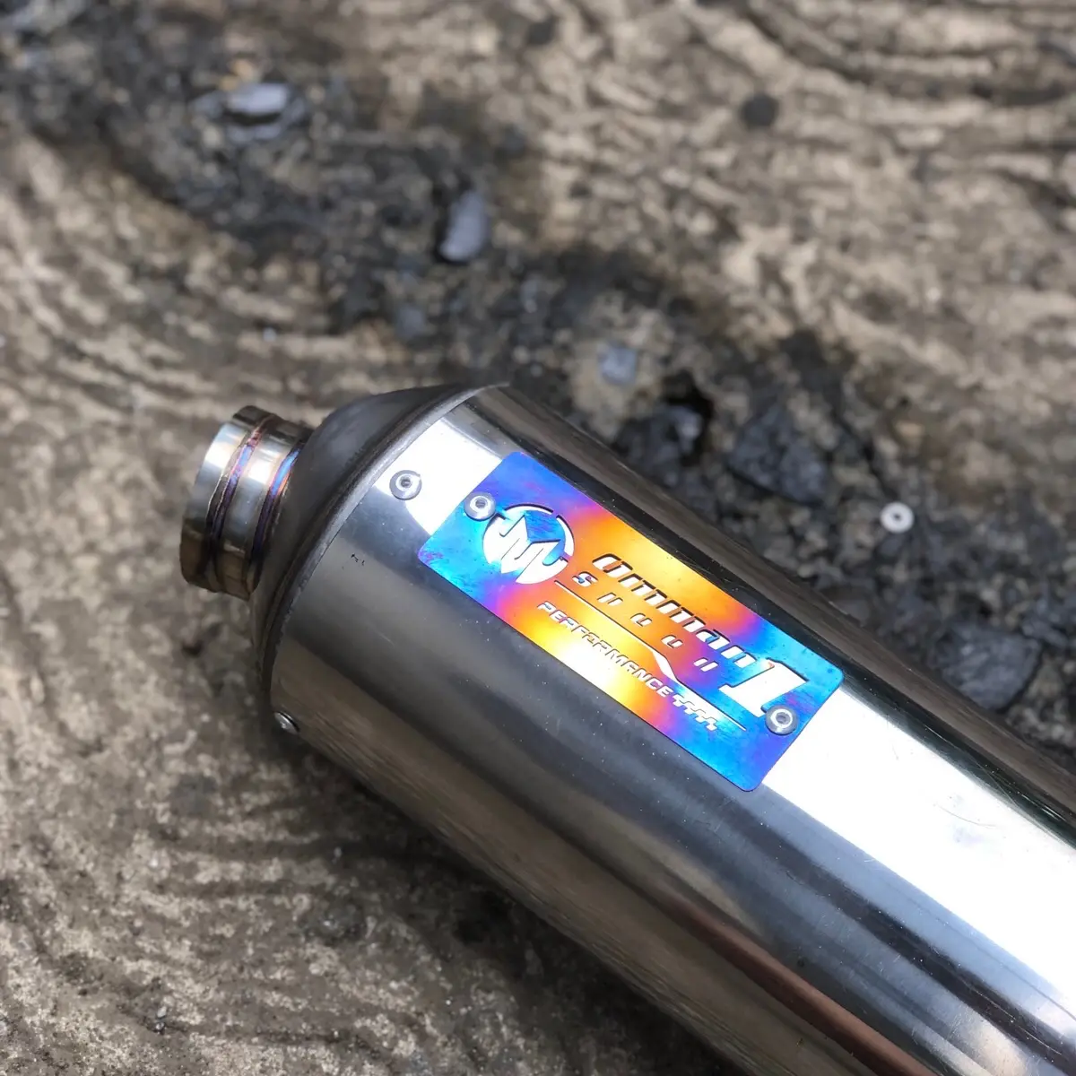 Original omman knalpot full stailes suara fullbas adem gerung untuk beat dan vario Besi Motorcycle