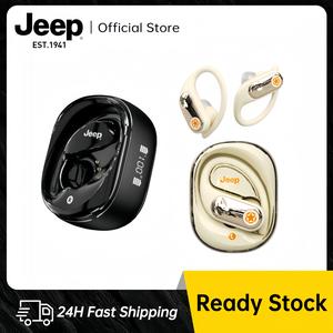 Alat Dengar Bluetooth 5.4, Jeep JP EW128, Reka Bentuk Cangkuk Telinga, Wayarles Benar, Sesuai untuk Berlari dan Sukan, Kualiti Tinggi, Pengurangan Bunyi, Hayat Bateri Panjang, Model Lelaki dan Perempuan