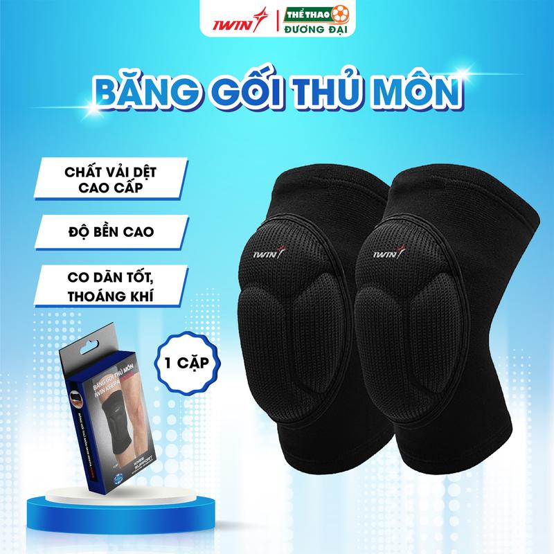 Bó Gối Thủ Môn iWin (1 Đôi) Băng Gối Thể Thao Bảo Vệ Đầu Gối Cao Cấp Hỗ Trợ Tập Luyện