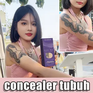 Concealer Tato Body Menutupi Titik Bintik Foundation Tattoo Penutup Riasan Tahan Lama Body Coverage Perfector Concealer Tato Alas Bedak Tahan Air Profesional Noda Penutup Penuh Bekas Luka Tanda Lahir Titik Bintik Penutup Riasan Tahan Lama