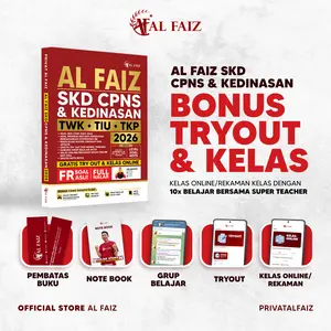 Buku AL FAIZ SKD CPNS dan KEDINASAN 2026