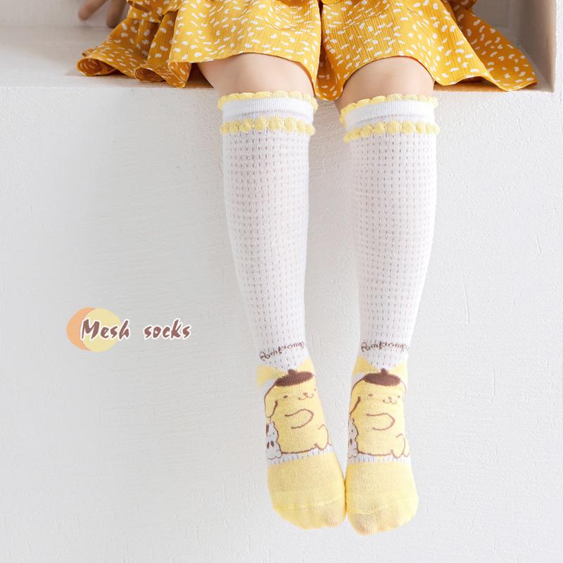 Twinkle Margie Kaos Kaki Panjang Anak Kaos Kaki Selutut Sanrio Kuromi Melody Cinnamorol Fashion 6