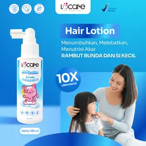 Locare Hair Lotion Membantu Menumbuhkan & Melebatkan Rambut Anak & Dewasa Menguatkan Rambut, Membersihkan Kerak, Menenangkan Kulit Kepala dan Melindungi dari Polusi COD & Gratis Ongkir