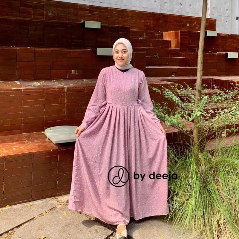 By deeja - Heidy Korean Dress / Midi Dress / Motif Bunga VOL.1 3
