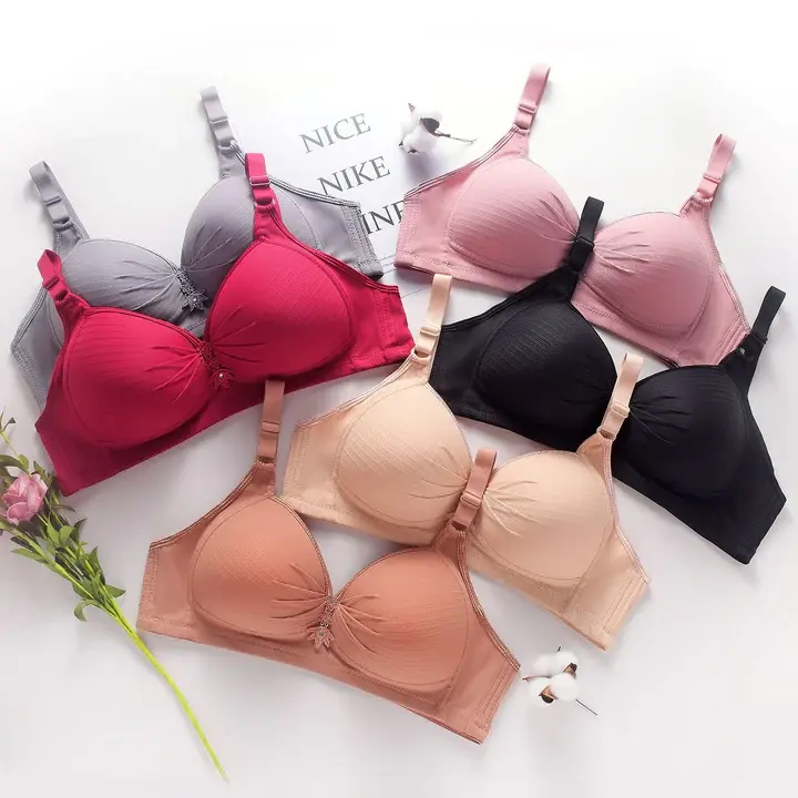 2025 New Backless Push Up Underwear Set Women Seamless Bra