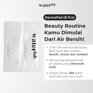 Waterskin Dermapad Refill (8 pcs) Microfiltration Pad Filter Air Bantu Cegah Jerawat Kulit Bersih