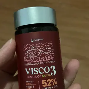 Olive Care Minyak Ikan Kucing VISCO3 & SALMONIC Murni dan Alami Non-GMO Tinggi Omega 3 EPA DHA dan Omega 6 Fish Oil untuk Kesehatan Kulit dan Bulu, Daya Tahan Tubuh, Kesehatan Jantung, Mengatasi Bulu Rontok, Dermatitis dan Anti Inflamasi