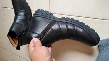 Product Review of Sepatu Boot Touring pria bahan kulit asli warna hitam resleting samping Boots Hitam from P**i 3
