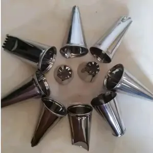 Cetakan Kue Spuit 10 macam / Cetakan Kue Kering 10 macam Kitchenware Dapur Stenlis plastik spuit