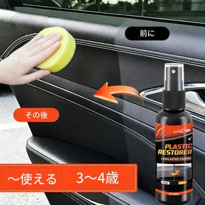 車用プラスチック再生剤「Back to Black」—光沢プラスチックの長持ちする再生コーティング、レザー再生、インテリア研磨・ケア製品、車のインテリア掃除