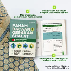 [Buku Saku] Paham Bacaan & Gerakan Shalat - Bonus Video Cara Shalat - Buku Arti Doa Shalat - Makna Bacaan Shalat