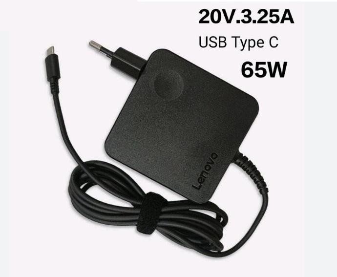 Gambar Adaptor Charger LENOVO 20V 3.25A 65W USB Type C dari hans computer Kota Administrasi Jakarta Pusat Tokopedia