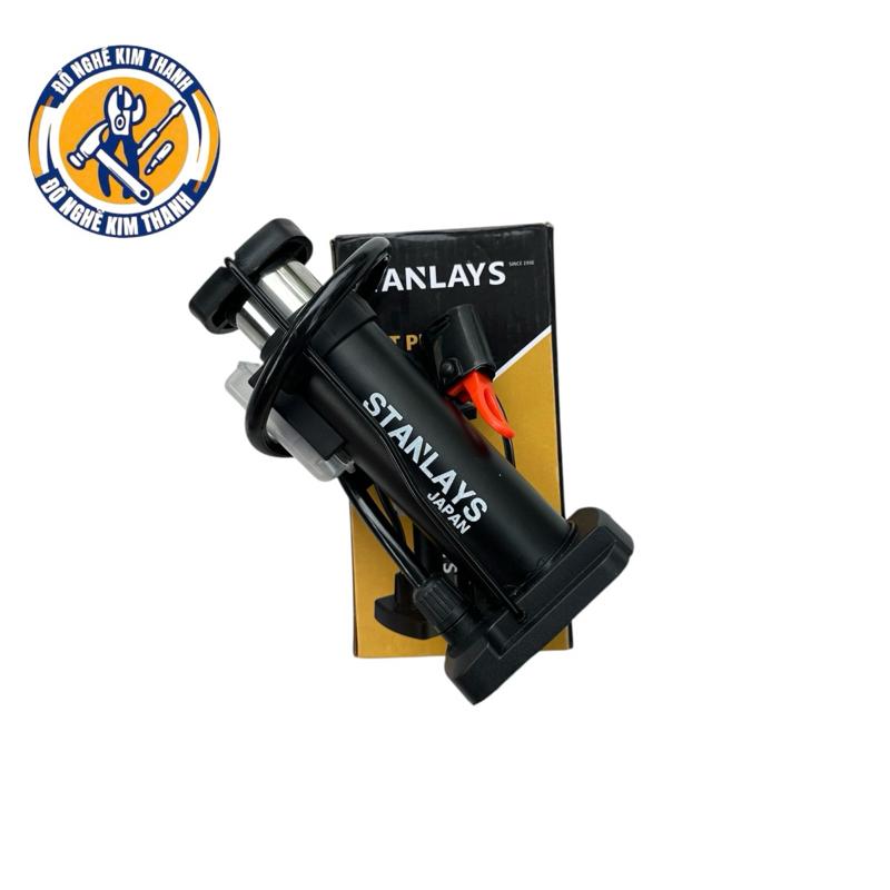 Bơm chân mini STANLAYS FOOT PUMP – Nhật Bản - Nhỏ gọn, Tiện lợi, đa năng