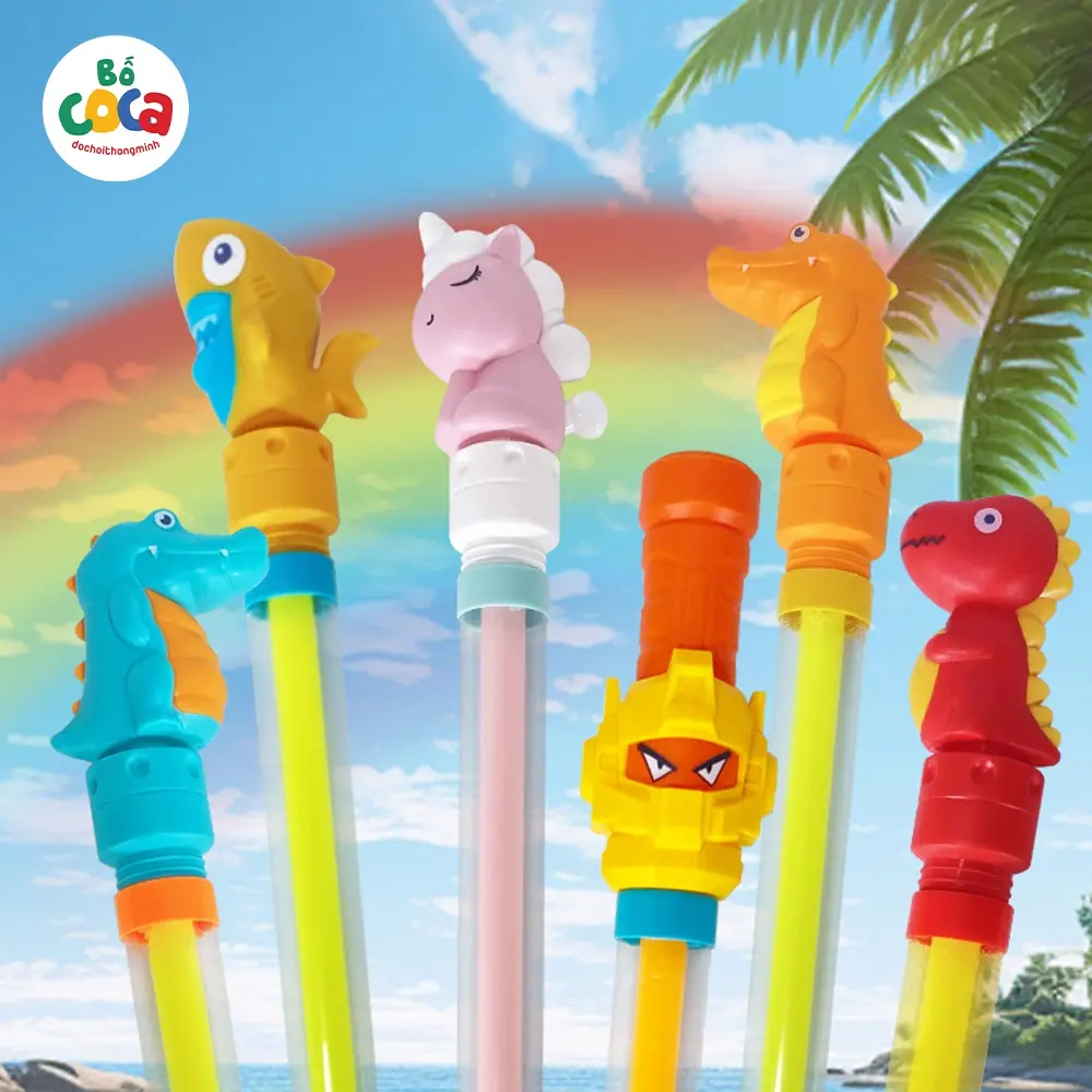 Gậy Phun Nước Khủng Long, Ngựa Pony, Đồ Chơi Bắn Nước Cho Bé Vui Chơi Cho Mùa Hè Voi Toys