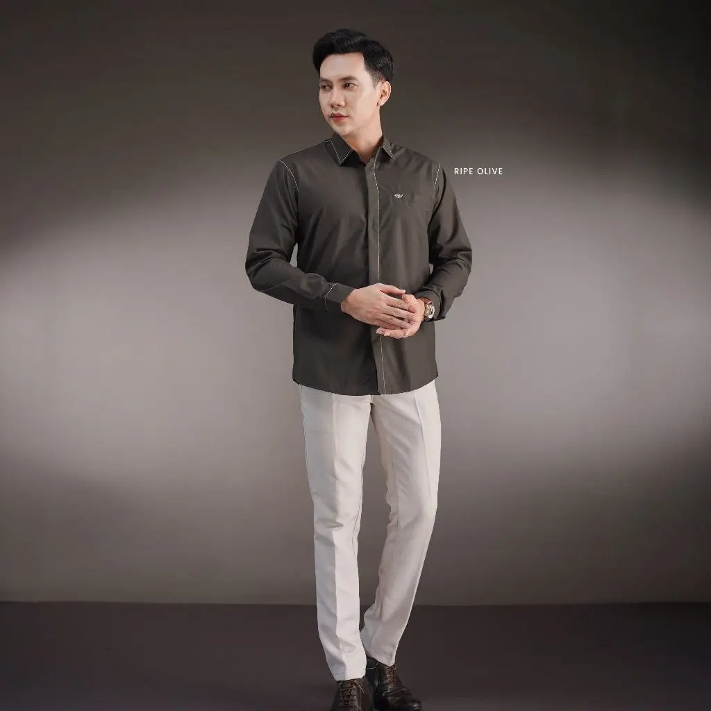 [Koko Lengan Panjang] Ripe Olive