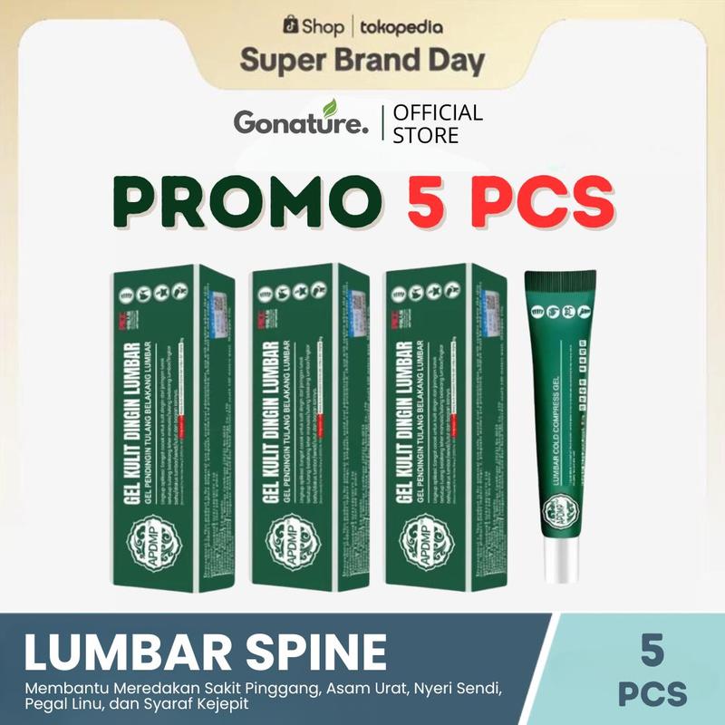 [ PROMO SUPER 5 PCS ] Salep Lumbar Original 100% Asli Obat Cream Sakit Pinggang dan Nyeri Otot Punggung 0