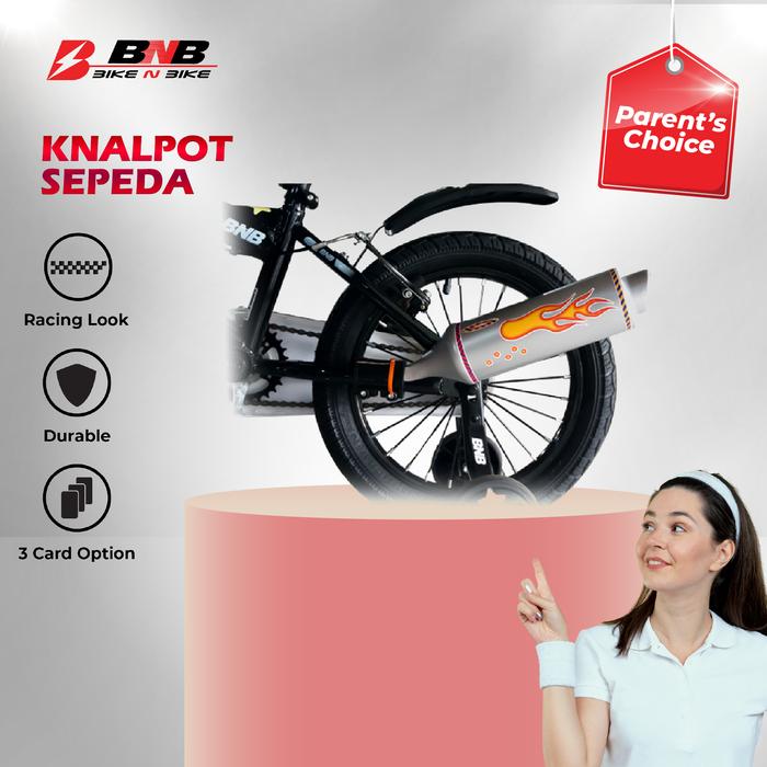 Gambar BikeNBike - Turbospoke Knalpot Racing Sepeda Terbaik Untuk Sepeda Anak dari Bike n Bike Kab. Tangerang Tokopedia