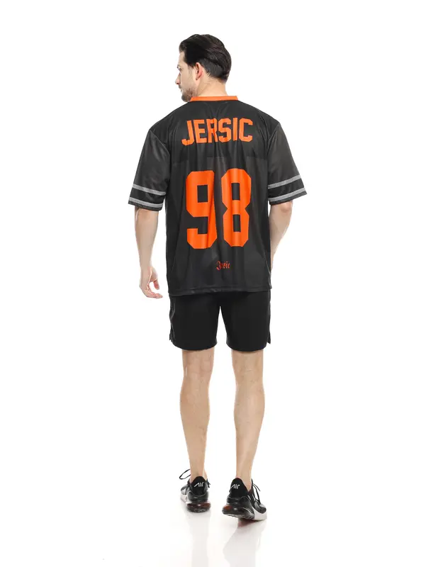 JERSIC JERSEY 98 Kaos Number series Oversize Pria Wanita Jersey OOTD Series Retro Vintage Y2k Korean Style Kpop Baseball Hockey Futsal Outfit Skena Baju Angka Huruf Nomor Aesthetic Pakaian Olahraga Sport 6