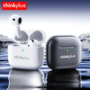 Earphone Nirkabel Leneve Thinkplus TWS Asli Bluetooth Earbud Olahraga Headphone Tahan Air HIFI Dengan Mikrofon Earpiece Headset Musik