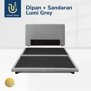 Tempat Tidur Uniland Sleep Lumi / Dipan Sandaran / Divan Headboard / DIY Bed Frame In a Box