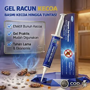 Gel Racun Kecoa - Umpan Gel Pembasi Kecoa Cepat, Efektif, dan Tahan Lama - Solusi Praktis Basmi Kecoa Hingga Ke Sarang