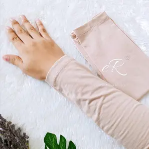 JUMBO XXL MANSET KAOS RAYON POLOS / HANDSOCK RAYON SUPER PREMIUM