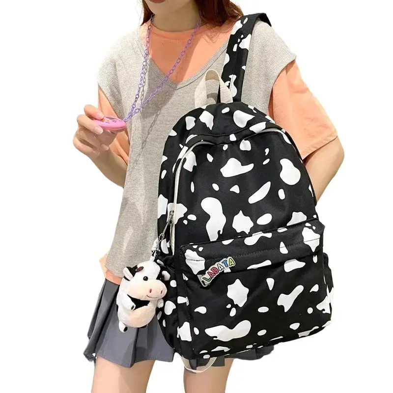 Tas ransel anak sekolah SD SMP SMA tas ransel inih motip terbaru yg lagih viral motip sapi