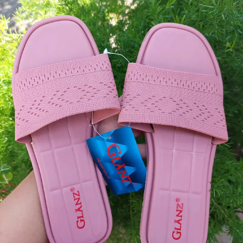 sandal slop wanita GLANZ impor 37-41 Jelly Karet Shoes Perempuan 4