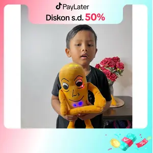 BONEKA ANOMALI TUNG TUNG SAHUR 35CM PAKAI LAMPU LED MAINAN ANAK POPULER