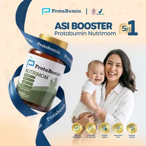 [COD] Protabumin Nutrimom ASI Booster Bantu Pelancar ASI dan Menutrisi Ibu Menyusui BPOM Halal 60 Kapsul [Rekomendasi Dokter dan Bidan Pelancar ASI Ibu Menyusui Bayi Pasca Persalinan]