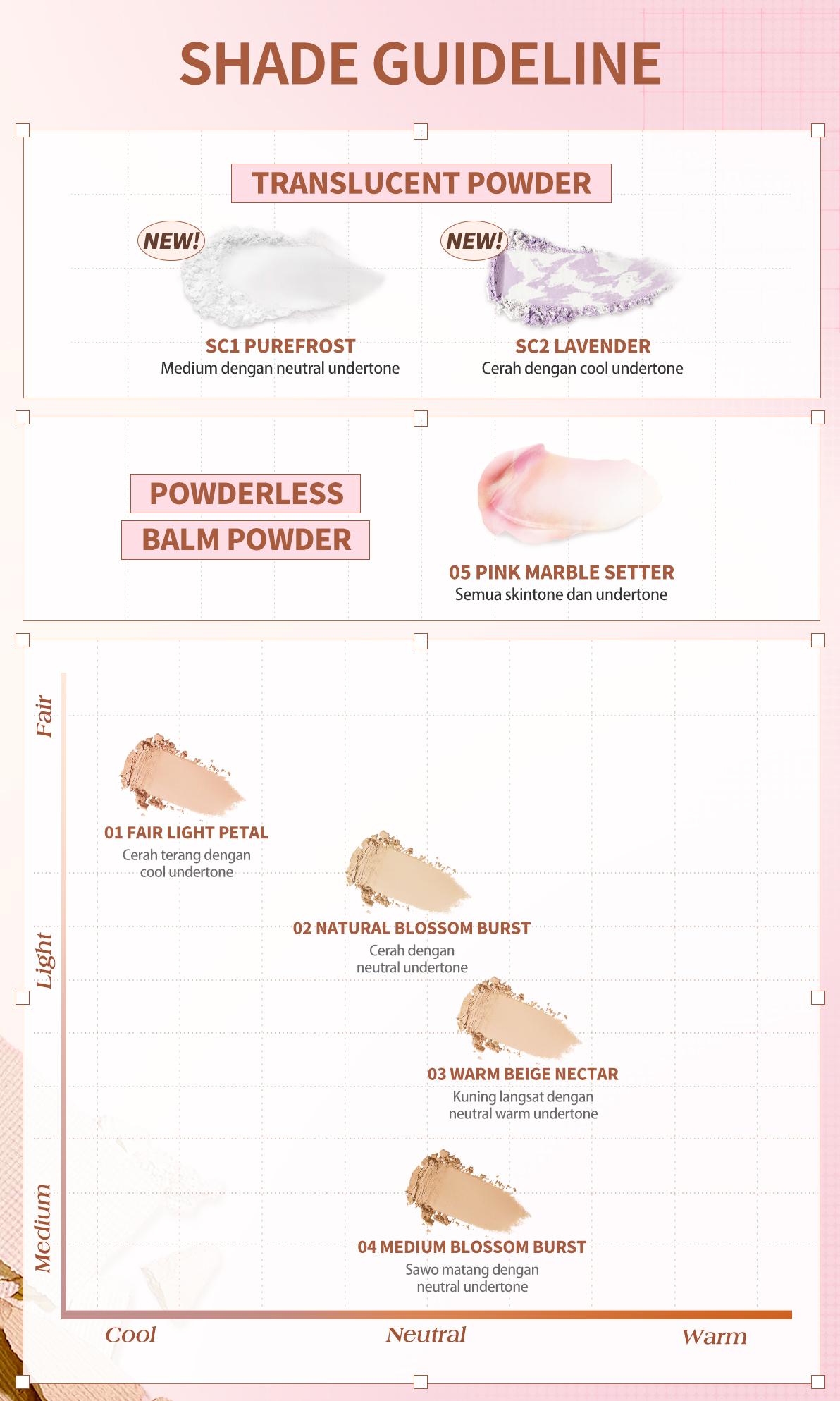 【EXCLUSIVE】BNB barenbliss Bloomatte Fine to Refine Compact Powder 6g | Instant Oil Control 24 Jam Menahan Minyak Bedak Tabur Bedak Padat Translusent Powder Kosmetik Ringan Tahan Lama Matte Finish Menghaluskan Pori Non-Clogging Non-Comedogenic