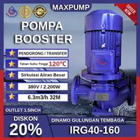 Gambar MAXPUMP IRG40-160 Pompa Booster Pendorong Air 3Hp 380V 1.5in Dorong 32m Bergaransi Kualitas Pompa Booster IRG 1.5 Inch 380V - Pompa Transfer Air, Pompa Industri, Pompa Pendorong Kuat untuk Rumah & Pabrik Terbaik dari Poseidonpump Kota Administrasi Jakarta Utara 1 Tokopedia