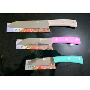 (UP) 1 Set pisauDapur /  pisau stainles steel premium / pisau tajam tebal Kitchenware