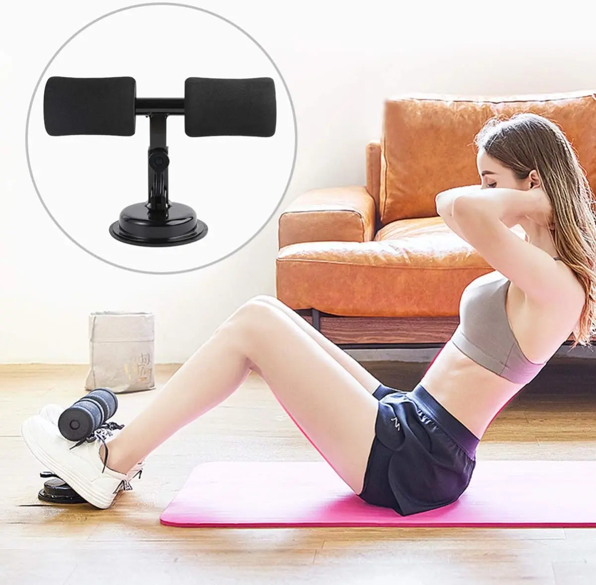 TaffSPORT Alat Fitness Sit Up Assist Portable Exercise Equipment - CM001 Olahraga Otot