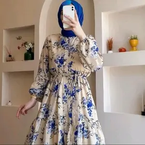 paket gamis cantik RAT RAT kode HJ KAMIS 16