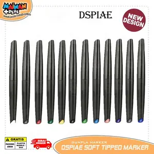 DSPIAE Soft Tipped Marker Acrylic Spidol Gundam Gunpla Model Kit