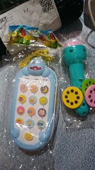 Product Review of MAINAN EDUKASI PONSEL BAYI / MAINAN HANDPHONE BAYI BENTUK BEBEK DUCK Plastik Piano from H**z 0