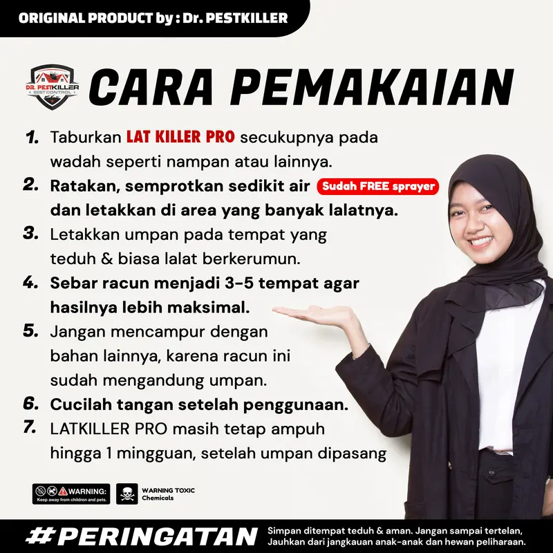Bye-bye Lalat! Pembasmi Lalat Paling Ampuh, Dijamin Original! 4