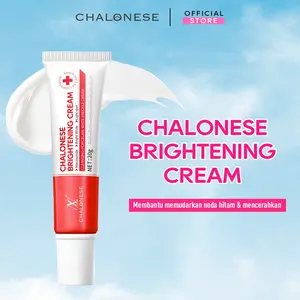 [CHALONESE] BRIGHTENING CREAM 1 Membantu Memudarkan Flex dan Bintik Hitam di Wajah serta Membuat Wajah Lebih Lembab