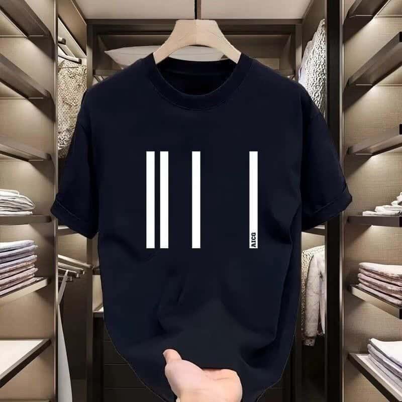 Kaos T-shirt cetak digital yang cocok untuk pria dan wanita muda tahun 2025 - Bahan nyaman 3
