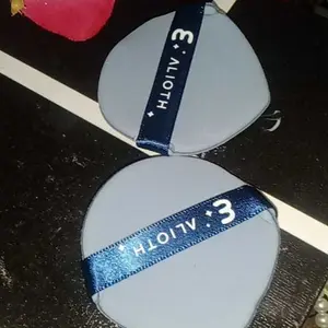 ECER 1 PCS Spons Bedak Tabur Bentuk Bulat Air Beauty Powder Puff Foundation Makeup Sponge Cushion