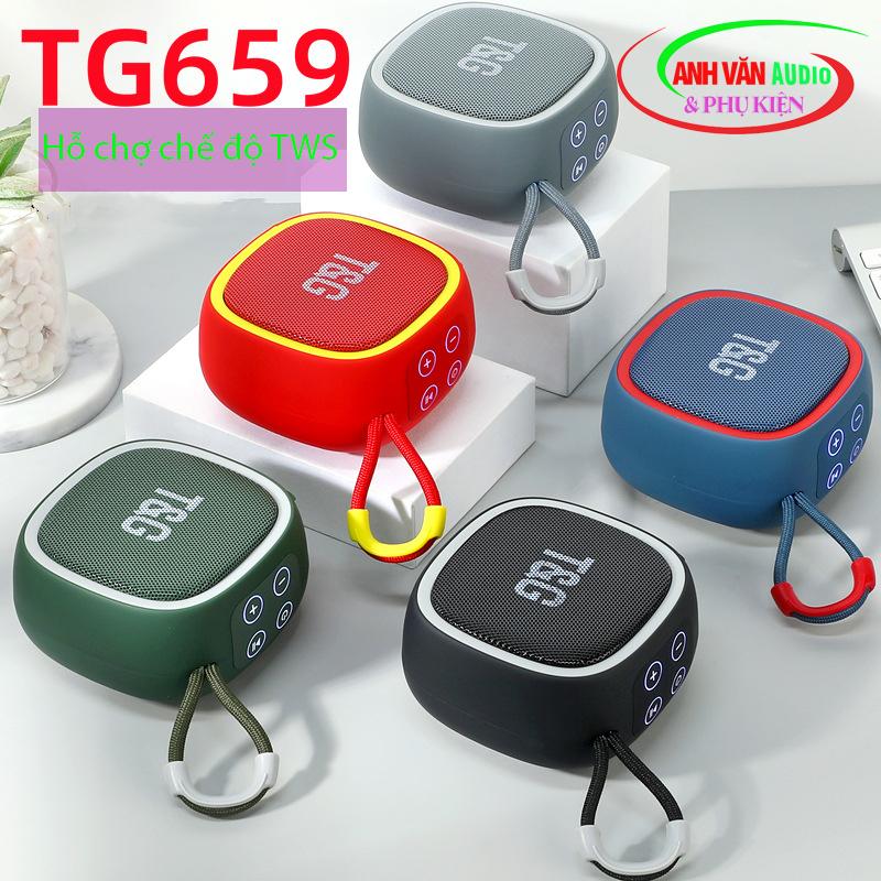  Loa Bluetooth Mini T&G-659 TWS 5.3 Loa HIFI Chính Hãng Thiết Kế Nhỏ Gọn Nghe Liên Tục 3 Giờ 