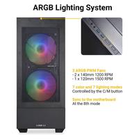 Gambar CASING LIAN LI LANCOOL 205 Mesh C - Mid Tower ATX Case Tempered Glass (Free 3x ARGB Fan) - Putih dari Techno Computer Bali Kota Denpasar 2 Tokopedia