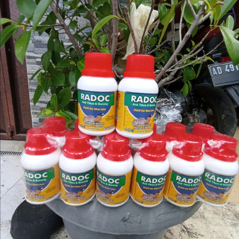 Paket 12pcs PENGUSIR BURUNG&TIKUS RADOC 100ml 1